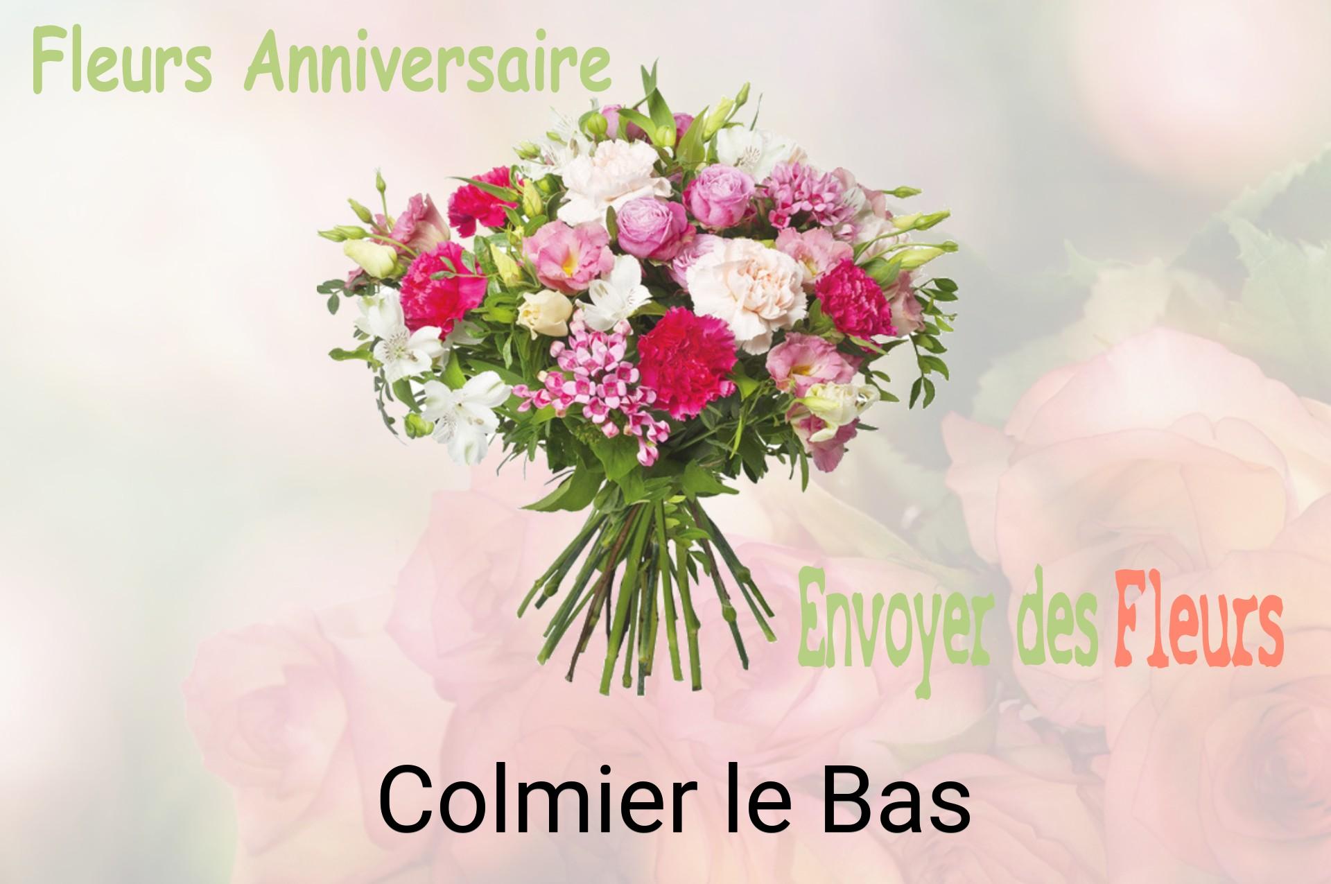 Bouquet de fleurs d’anniversaire livré à Colmier-le-Bas