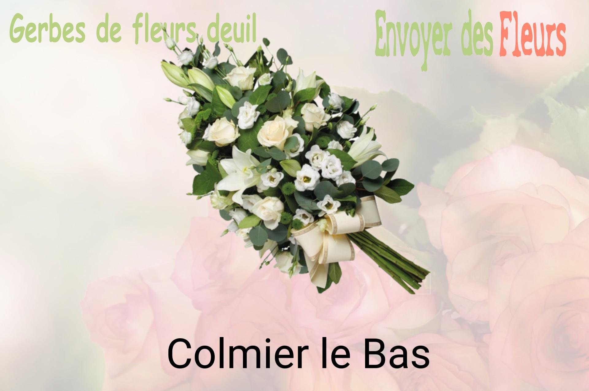 Gerbe de fleurs de deuil livrée à Colmier-le-Bas